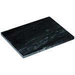 Marbre Noir plateau rectangulaire, 300x400mm